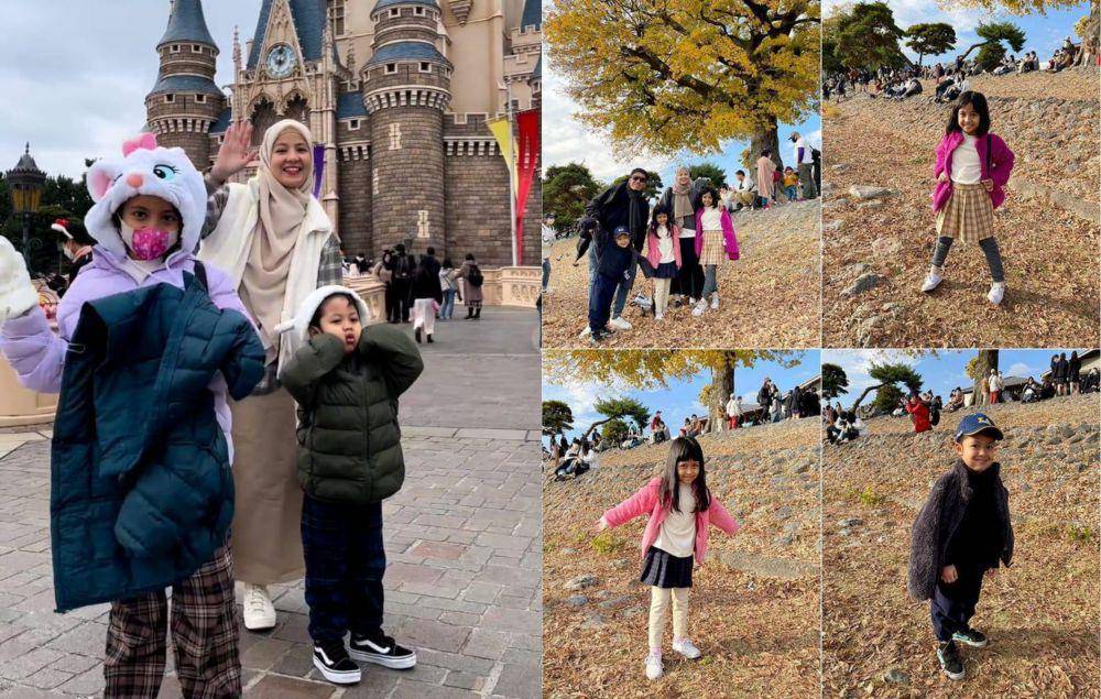 potret keluarga Desta liburan ke Jepang (instagram.com/natasharizkynew | instagram.com/desta80s)