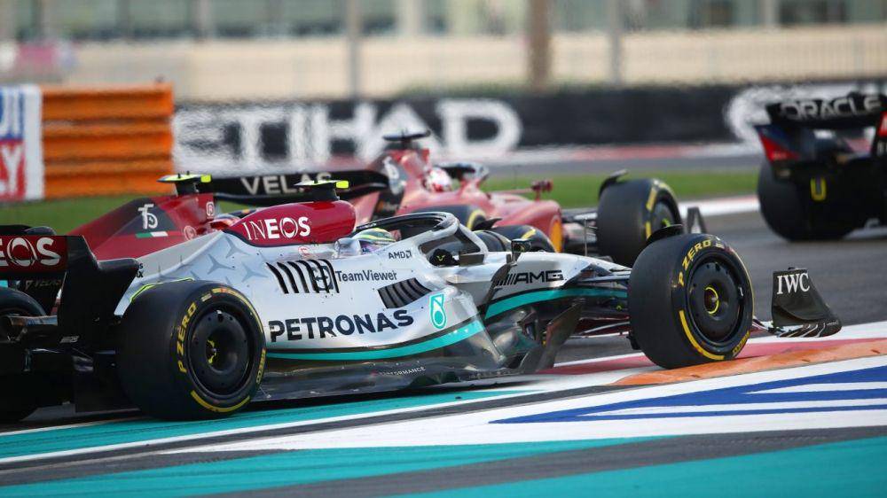 Lewis Hamilton gagal finis pada GP Abu Dhabi 2022. (formula1.com)