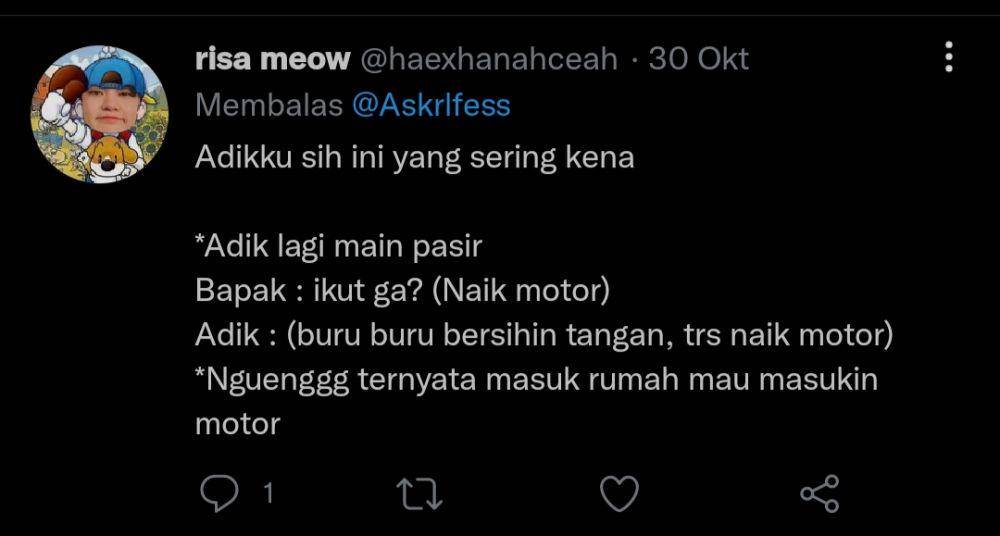 cerita tingkah random bapak-bapak (twitter.com/haexhanahceah)