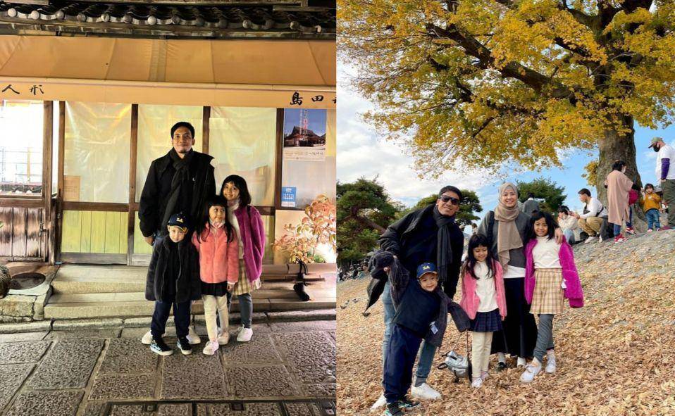 potret Desta dan keluarga liburan ke Jepang (instagram.com/natasharizkynew| instagram.com/desta80s)