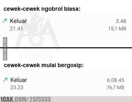 meme kocak saat bergosip (facebook.com/Erwin)