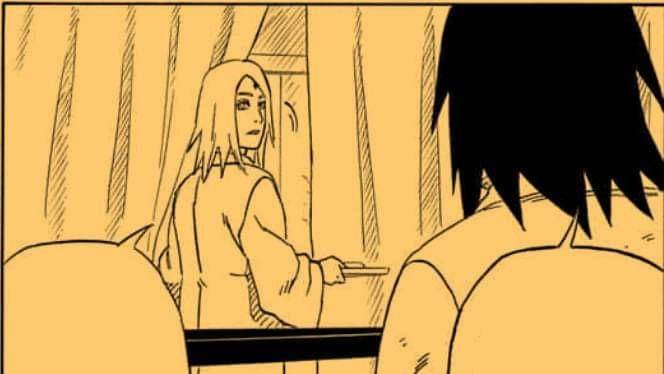 Sakura dan Sasuke di Sasuke Retsuden. (Dok. Shueisha/Satsuke Retsuden: The Uchiha and the Heavenly Stardust: The Manga)