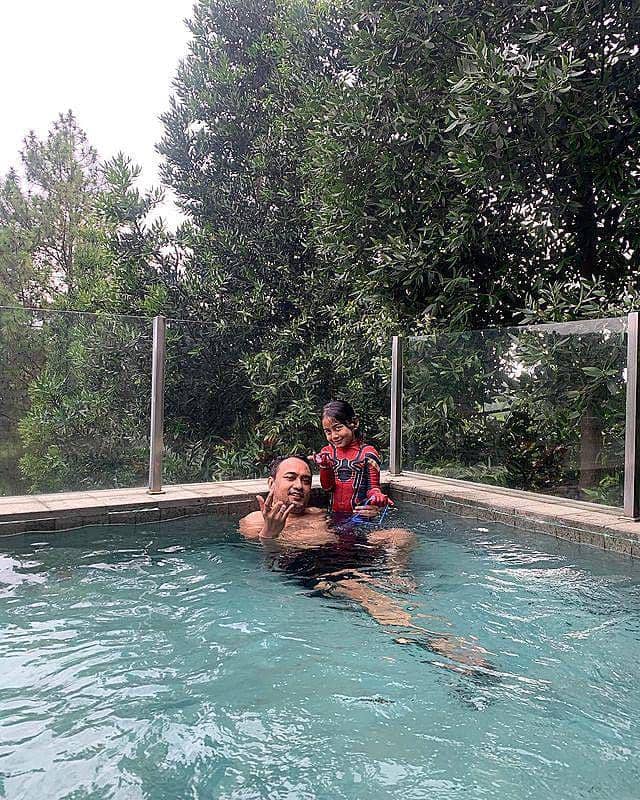 Bebi Romeo dan buah hati (instagram.com/bebi_romeo)