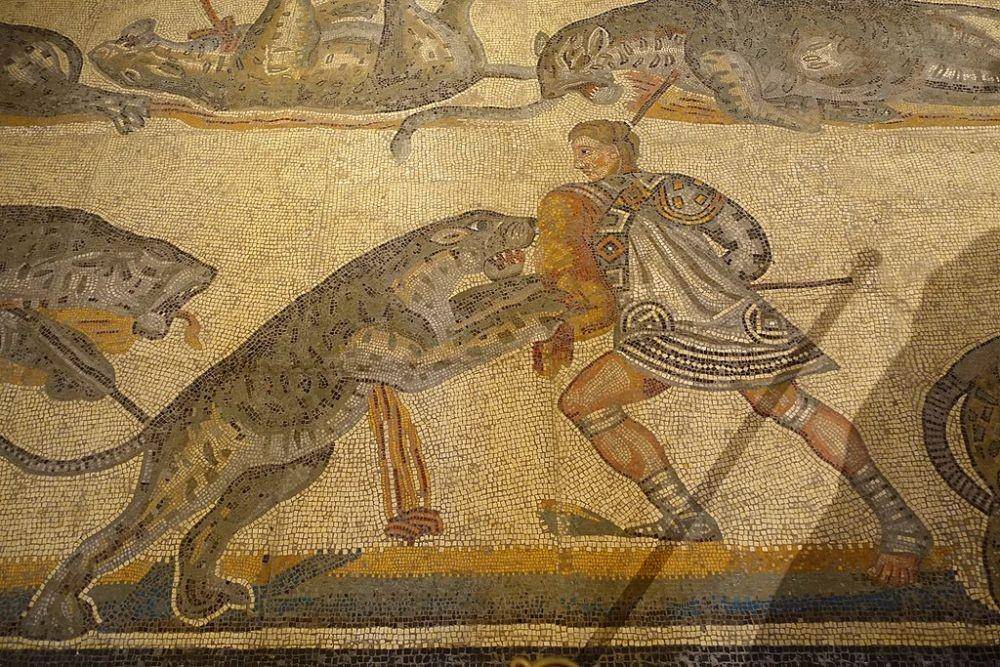 ilustrasi Venatio (commons.wikimedia.org)