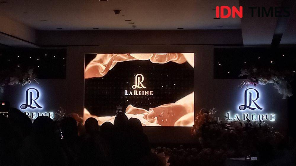 Grand Launcing LaReine: Lumiere dan Kralice Collection, Senin (21/11/2022). (IDN Times/Aprodithe Kyrie)