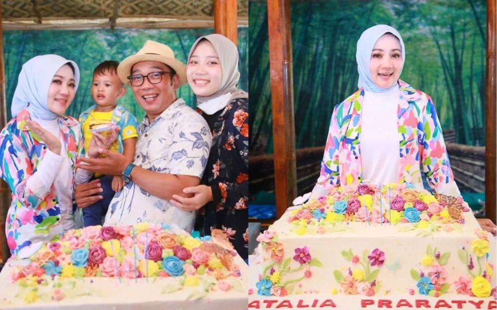 10 Momen Ulang Tahun Atalia Praratya, Hobi Berbagi Seperti Sang Anak!