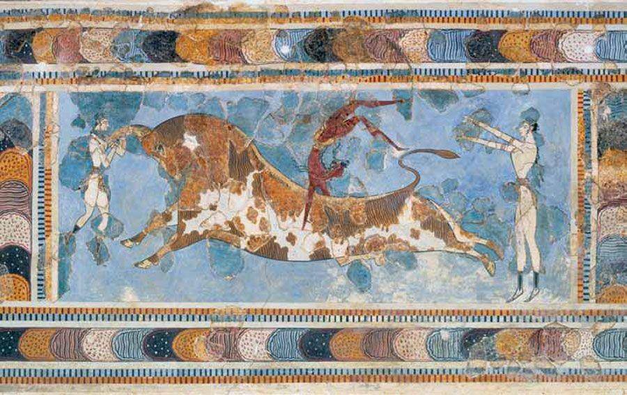 Cretan bull leaping (penn.museum)