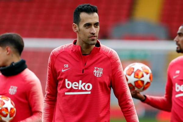 Sergio Busquets sebagai pemain yang tampil di Piala Dunia untuk terakhir kali (twitter.com/5sergiob)