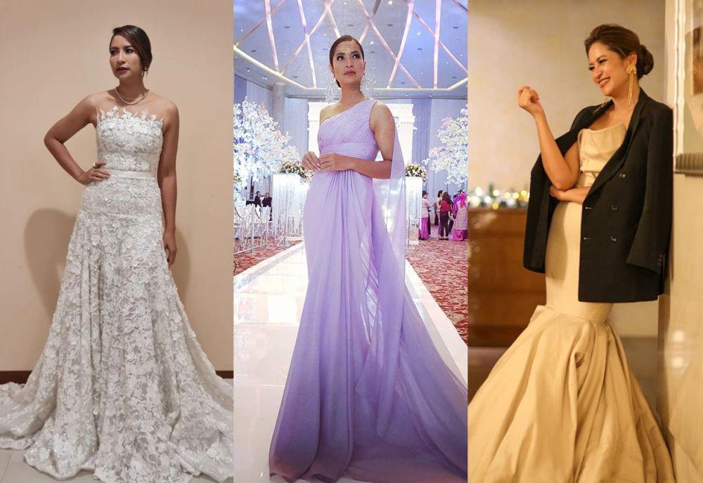 9 Ragam Dress Pesta ala Sari Nila 'Ikatan Cinta', Makin Awet Muda