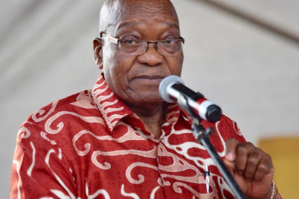 Mantan Presiden Afrika Selatan Jacob Zuma. (Twitter.com/Jacob G Zuma)