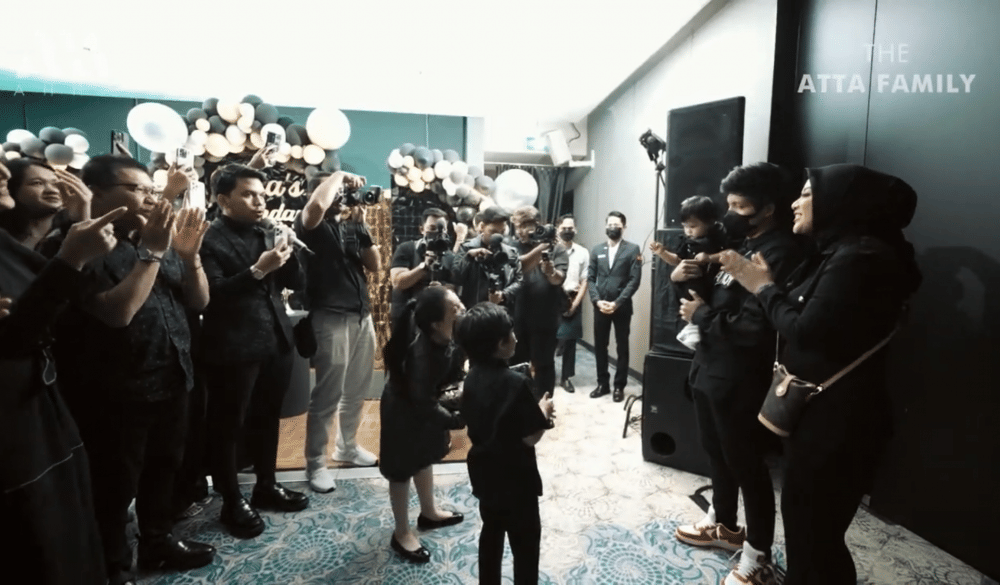 momen perayaan ulang tahun Atta Halilintar (youtube.com/attahalilintar)