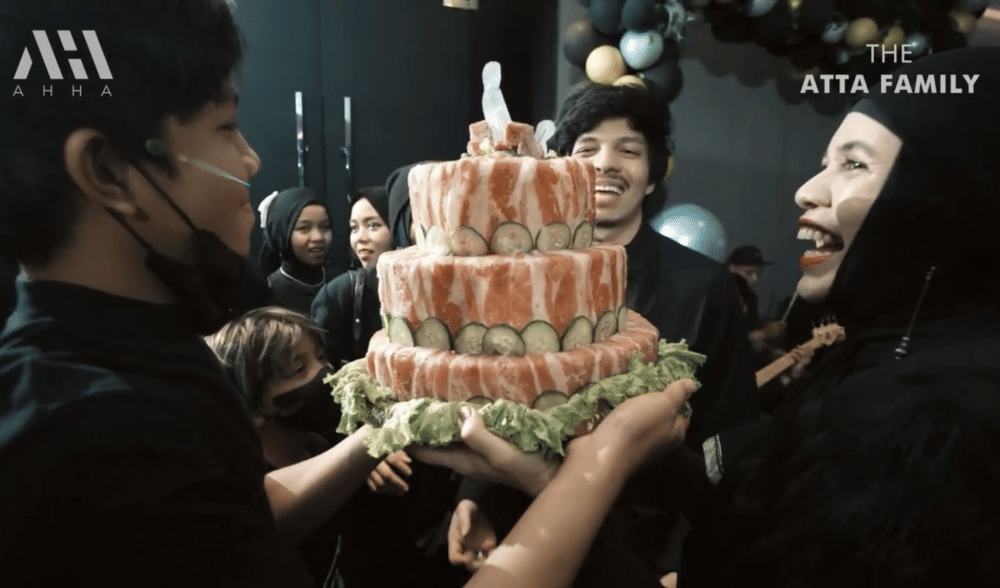 momen perayaan ulang tahun Atta Halilintar (youtube.com/attahalilintar)