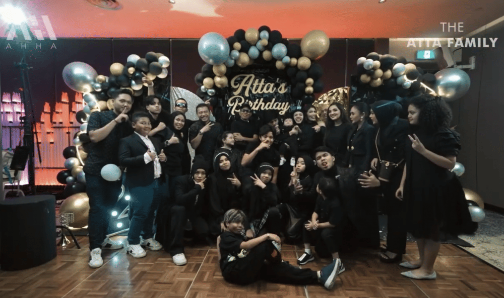 momen perayaan ulang tahun Atta Halilintar (youtube.com/attahalilintar)
