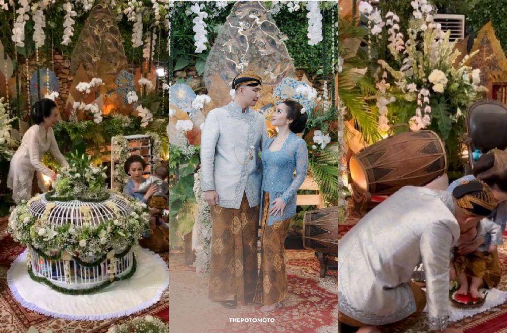 Dekorasi Tedak Siten anak Nikita Willy (instagram.com/nikitawillyofficial94 | instagram.com/thepotomoto)