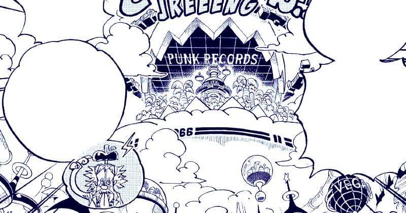 Punk Records di Pulau Egghead. (mangaplus.shueisha.co.jp/One Piece)