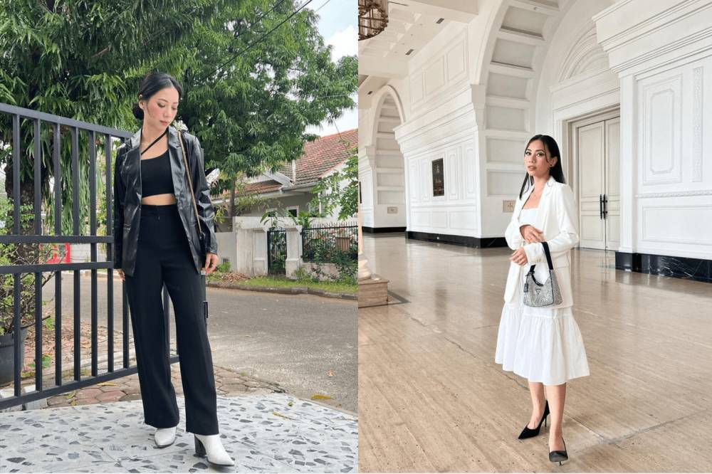 ide outfit monokrom ala Abel Cantika (instagram.com/abellyc)