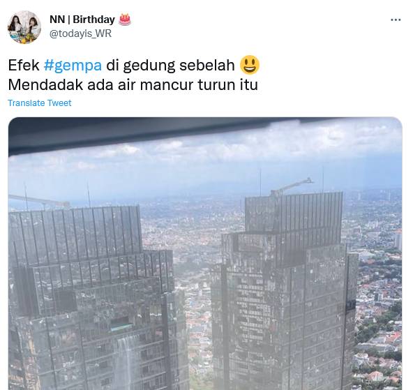 Postingan akun Twitter @todayis_WR (Twitter.com/@todayis_WR)