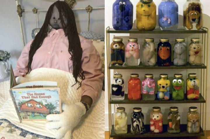9 Potret Lucu Kreasi Boneka yang Malah Tampak Seram, Jujur Horor!