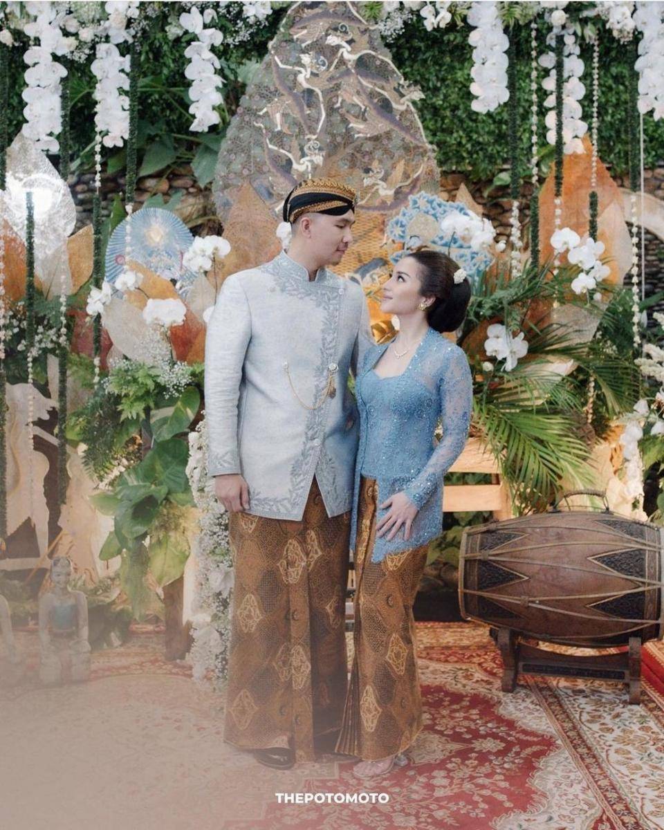 Dekorasi Tedak Siten anak Nikita Willy (instagram.com/thepotomoto)