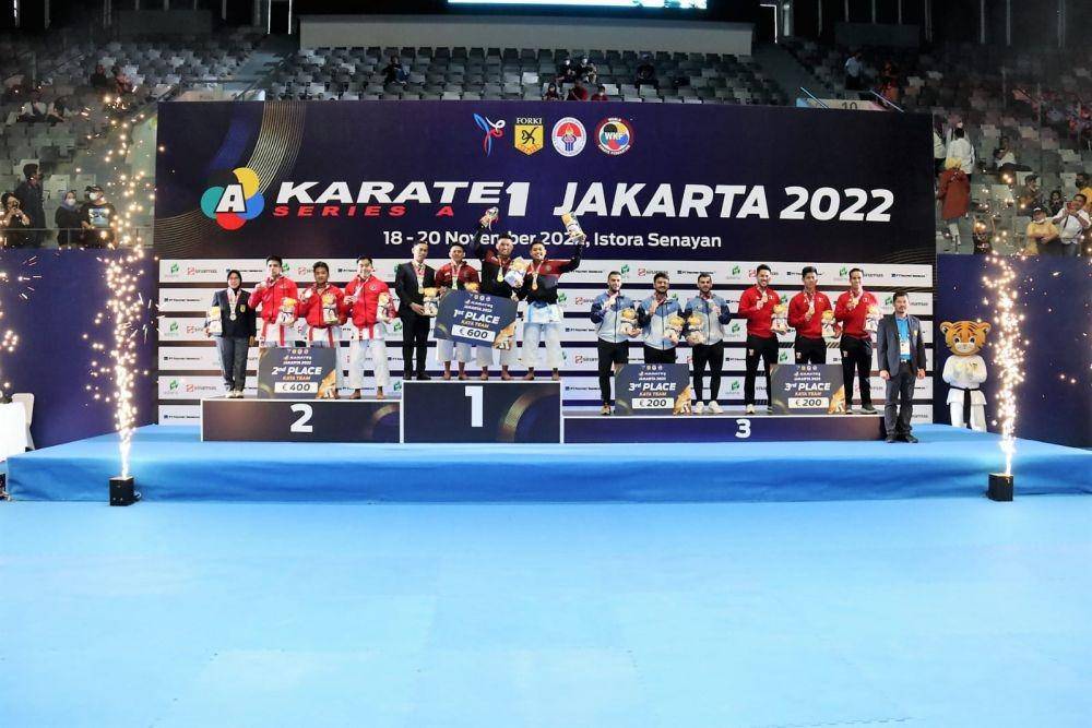 Kejuaraan Karate Internasional di Indonesia. (Dok. FORKI)