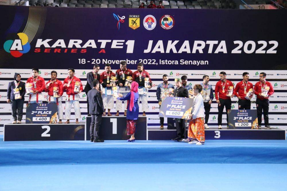 Kejuaraan Karate Internasional di Indonesia. (Dok. FORKI)