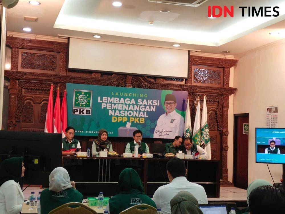 PKB luncurkan lembaga saksi pemenangan nasional untuk mengawal pemilu 2024 (IDN Times/Ilman Nafi'an).