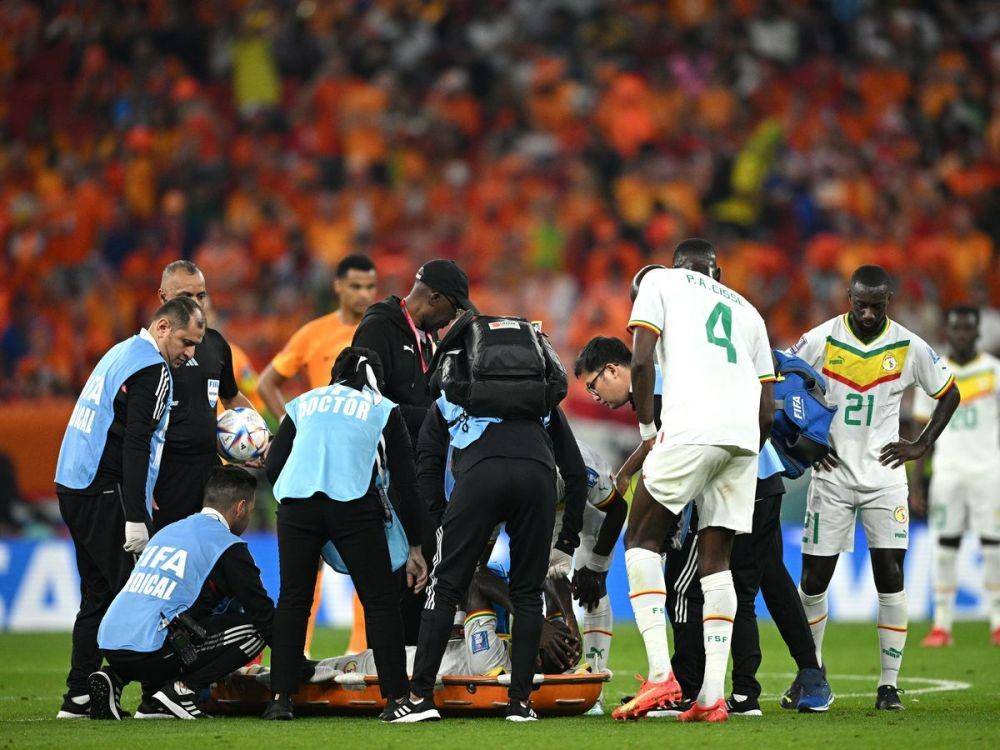 Cheikhou Kouyate mengalami cedera. (nottinghampost.com)