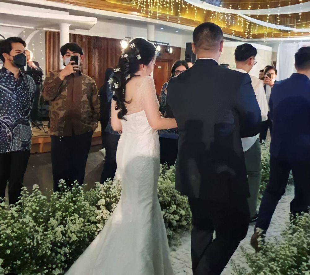 momen pernikahan Zana Chobita (instagram.com/nicky_astria_real)