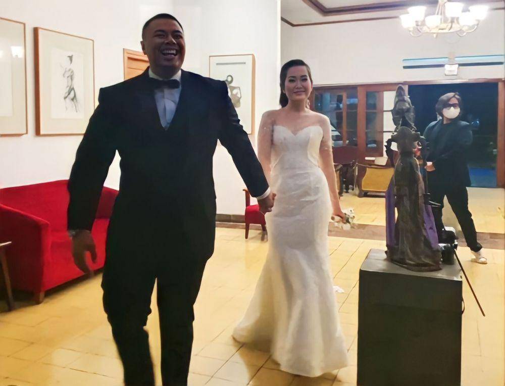 momen pernikahan Zana Chobita (instagram.com/nicky_astria_real)