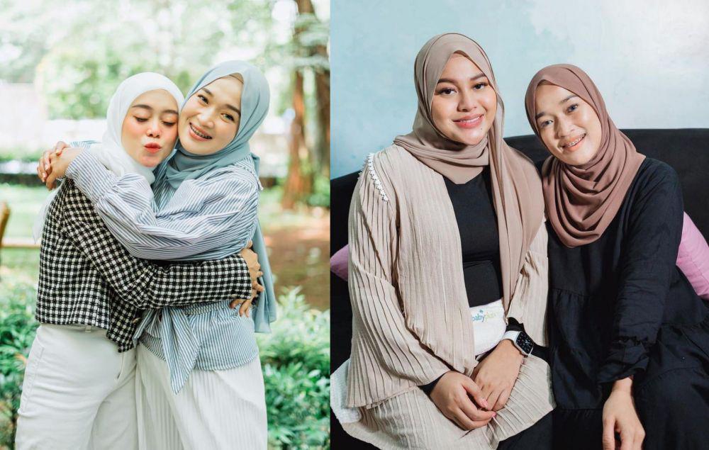 9 Potret Ririe Fairus dan Artis Lain, Akrab Banget!