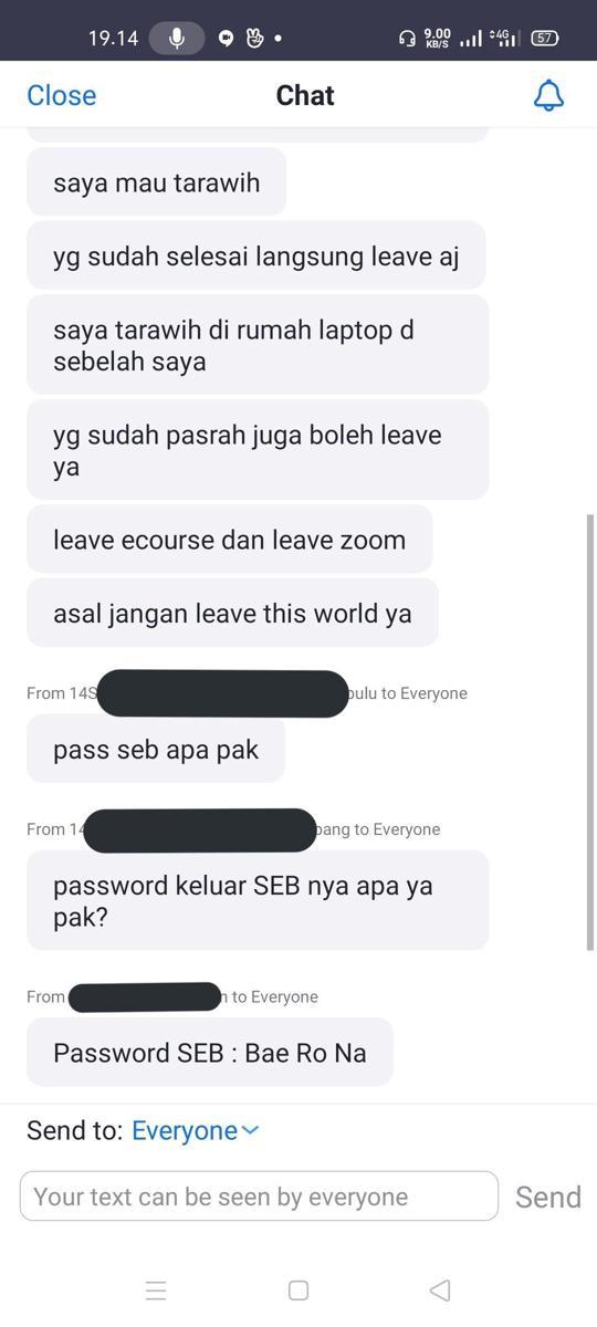 kelakuan ajaib dosen (twitter.com/pjmghamsa)