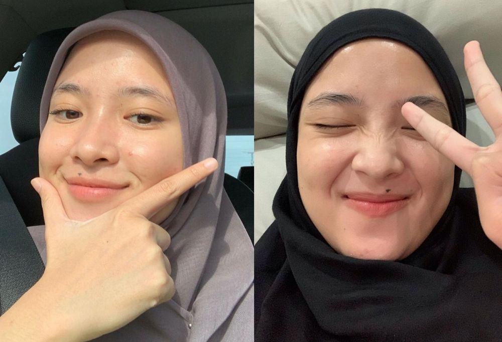 9 Potret Bare Face Nissa Sabyan, Memesona tanpa Makeup