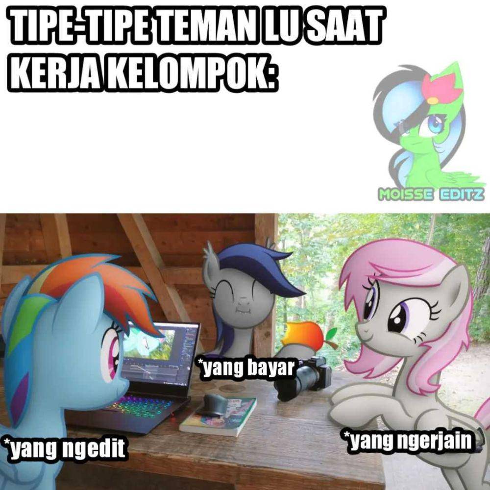 meme kerja kelompok (instagram.com/meme_kita_bang)