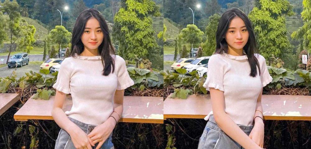10 Potret Gemas Catherine Alicia, Seleb Ome TV yang Mirip Idol Korea