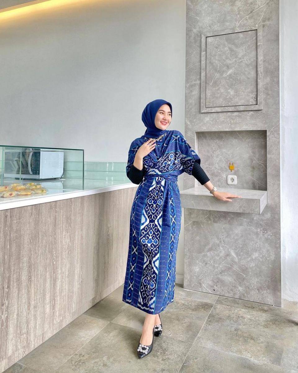 OOTD kondangan simpel dan anti ribet untuk kamu yang berhijab (instagram.com/intanghazll_)