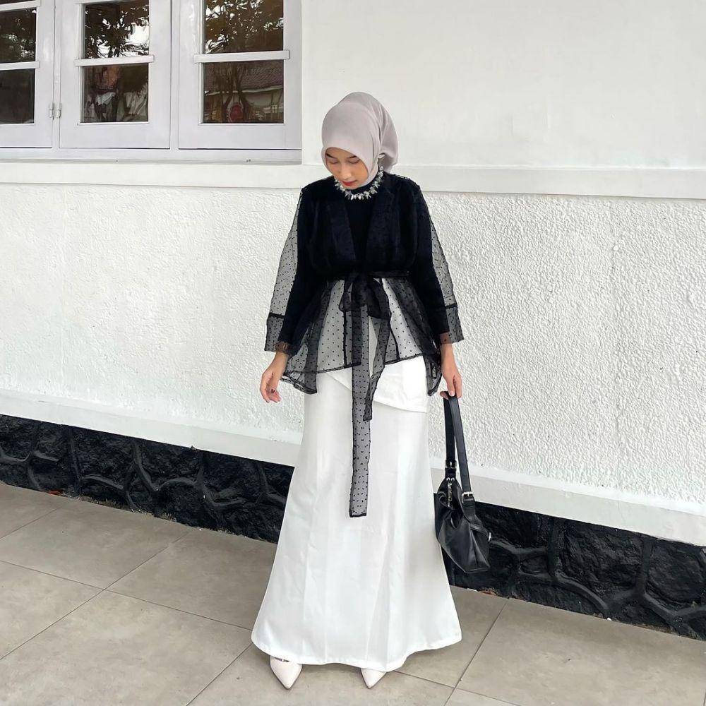 OOTD kondangan simpel dan anti ribet untuk kamu yang berhijab (instagram.com/fachrisaa_)