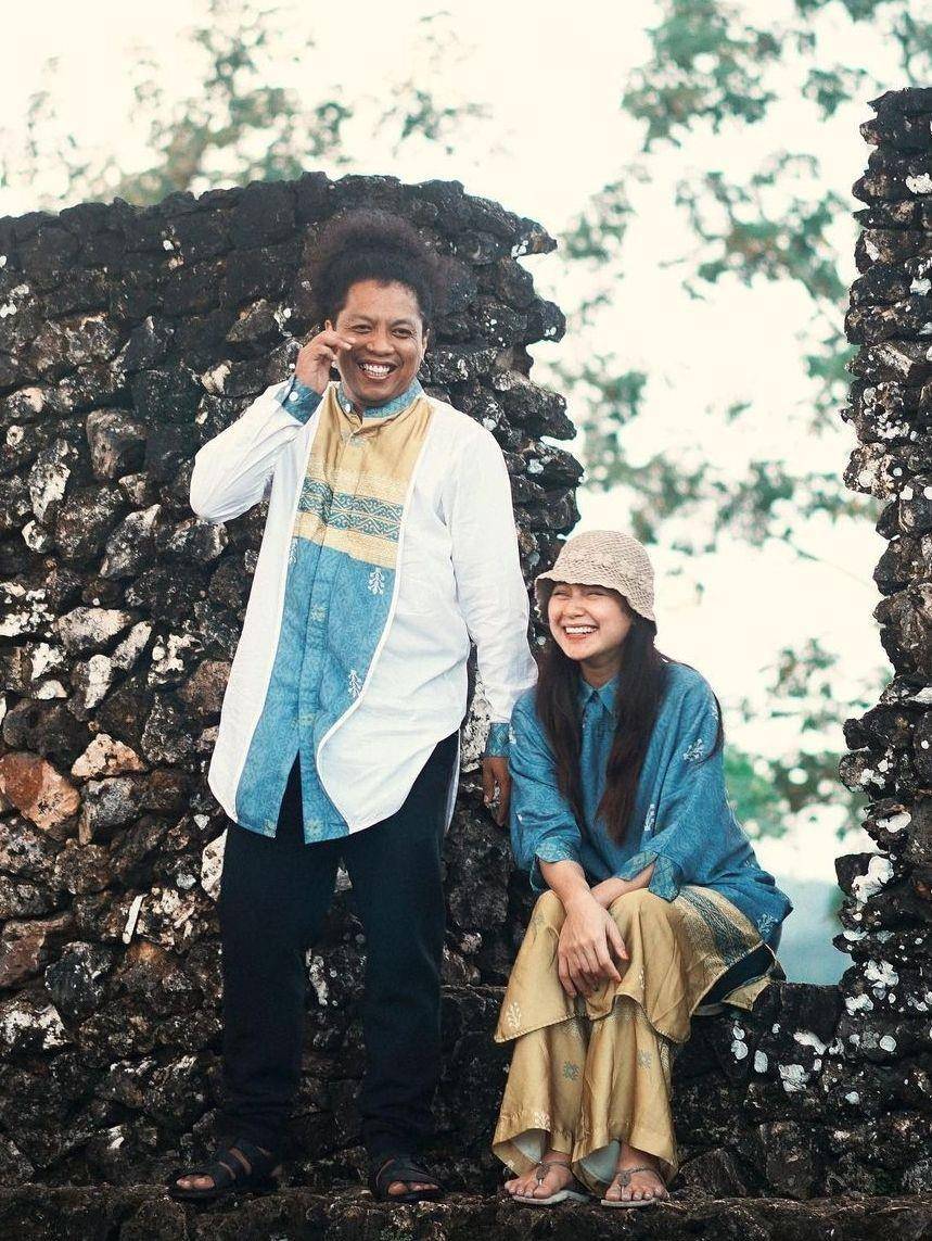 Indah Permatasari dan Arie Kriting (instagram.com/indahpermatas)