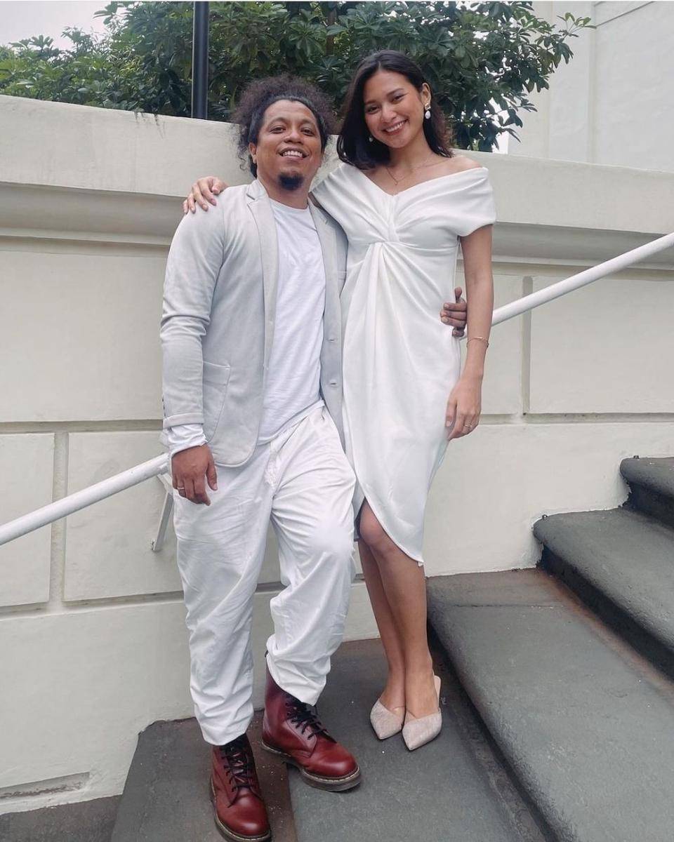 Indah Permatasari dan Arie Kriting (instagram.com/indahpermatas)