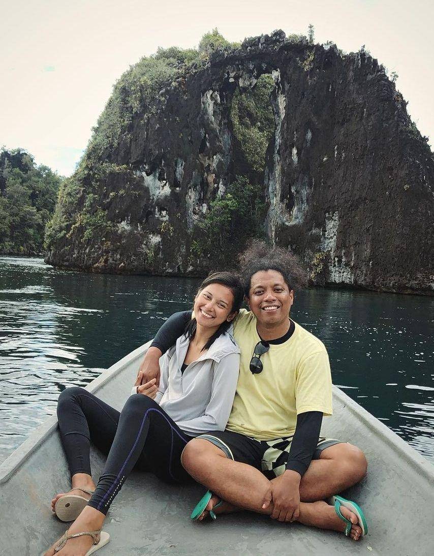 Indah Permatasari dan Arie Kriting (instagram.com/indahpermatas)