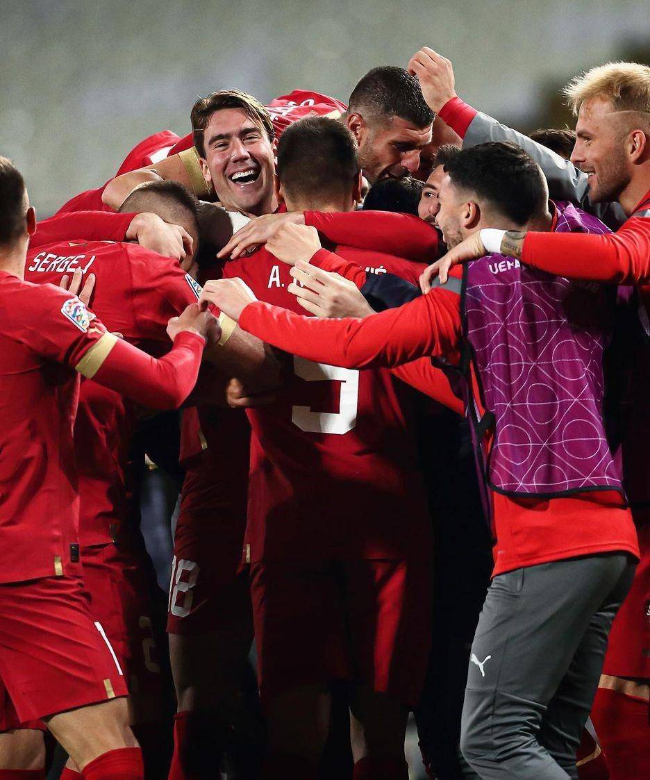 para penggawa Timnas Serbia (instagram.com/fudbalskisavezsrbije)