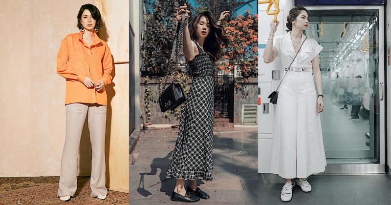 10 Ide Tampil Minimalis ala Laura Basuki, Attractive!
