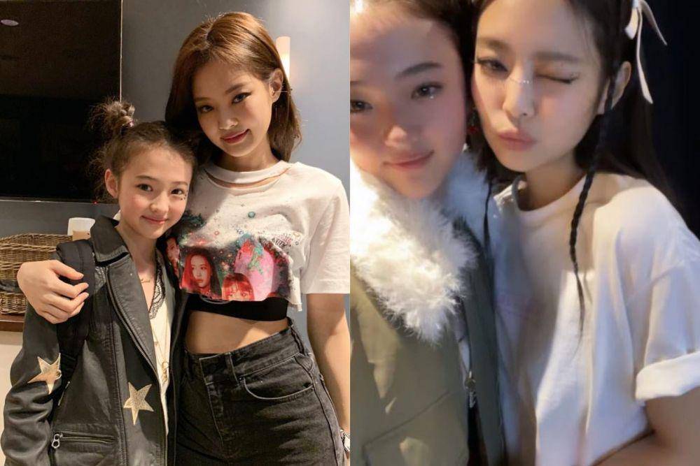 Ella Gross dan Jennie BLACKPINK. (koreaboo)