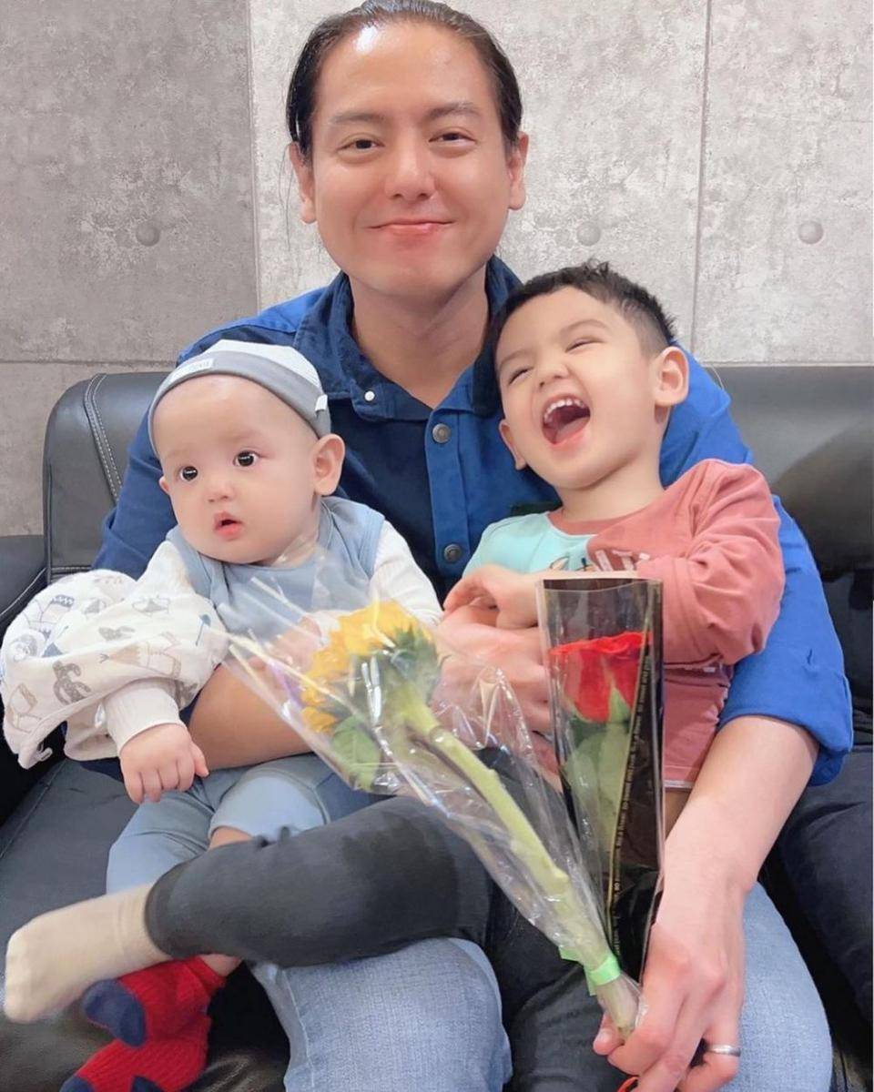 Roger Danuarta dan buah hati (instagram.com/shaquillekailidanuarta)