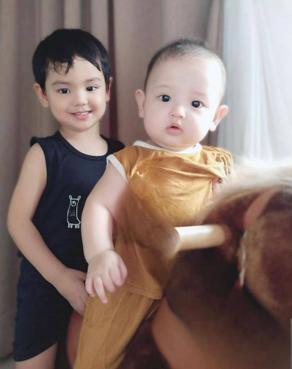 Shaquille Kaili Danuarta dan Jourell Kenzie Danuarta (instagram.com/jourellkenziedanuarta)