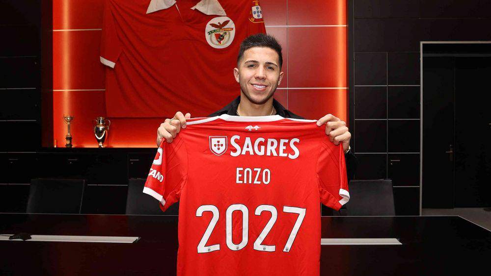 Enzo Fernandez (twitter.com/SLBenfica)