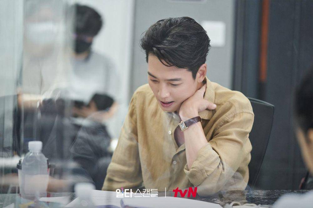potret pembacaan naskah KDrama Ilta Scandal (instagram.com/tvn_drama)