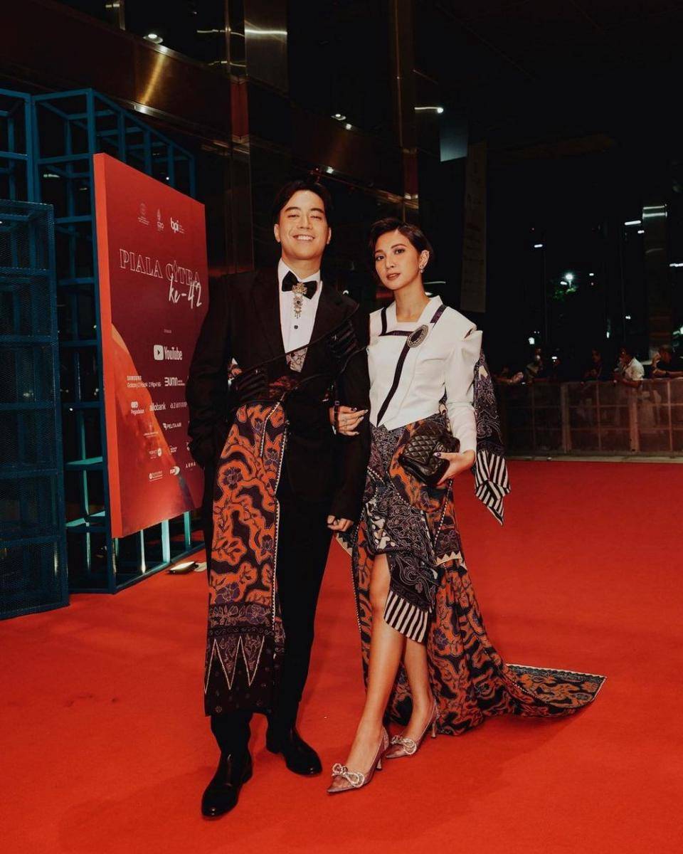gaya couple artis di FFI 2022 (instagram.com/vidialdiano)