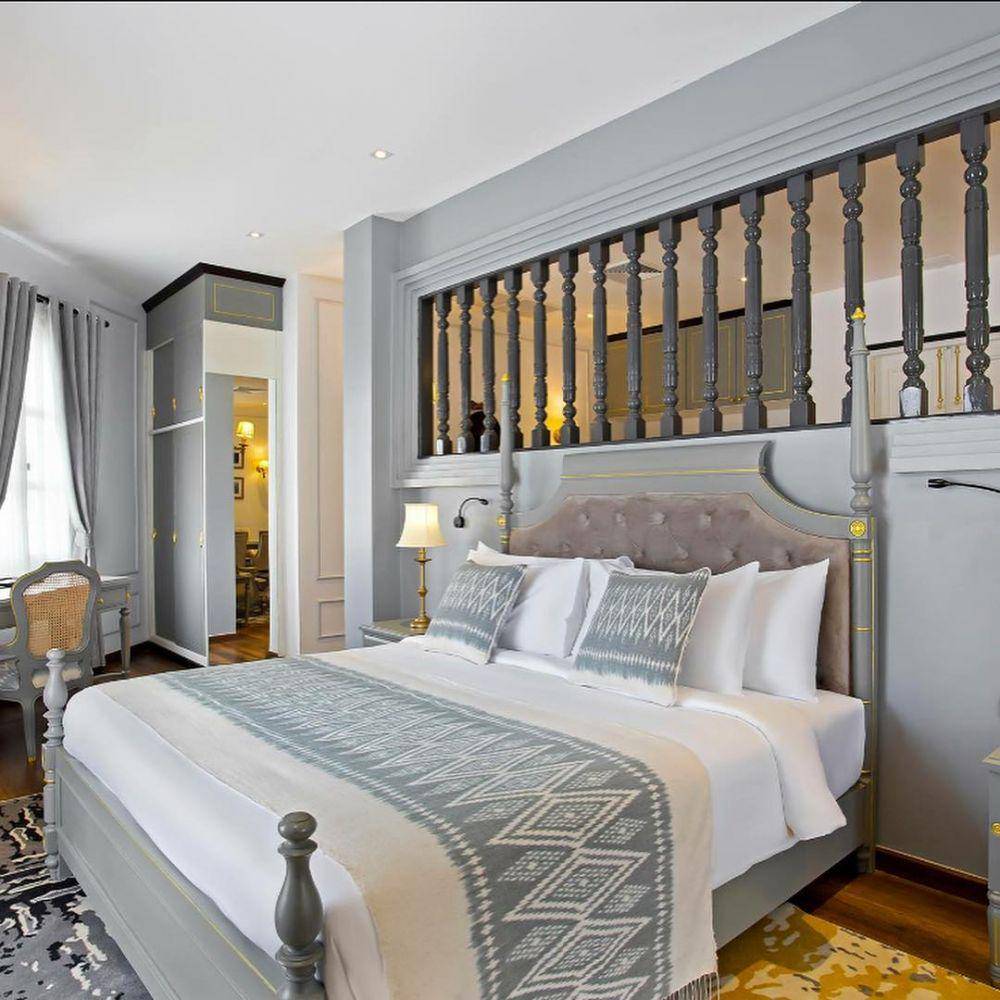 kamar di Le Thatluang D’or Hotel (instagram.com/lethatluangdorboutiquehotel)