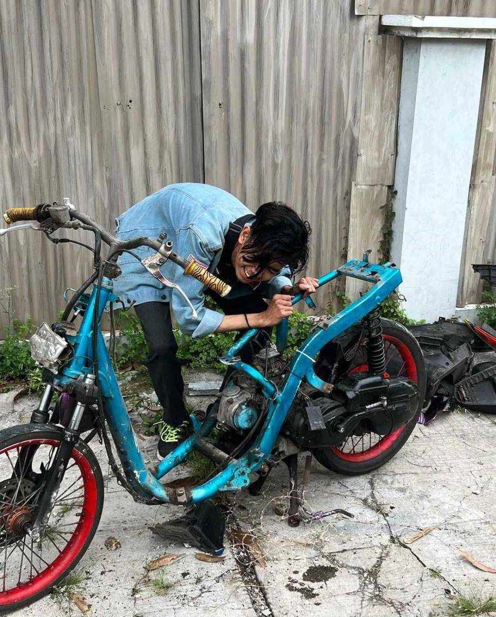 potret Alif Cepmek (instagram.com/strong_alif)