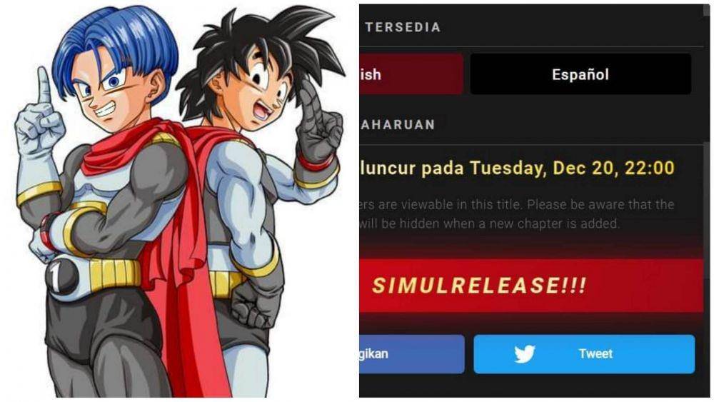 Manga Dragon Ball Super Akan Kembali 20 Desember 2022!